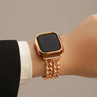 Double Chain Apple Watch Strap