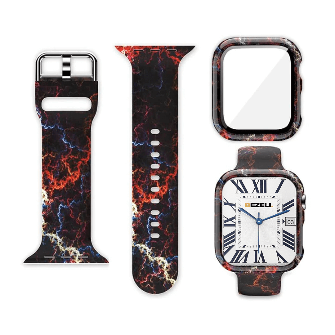 Graphics Strap + Case for Apple Watch