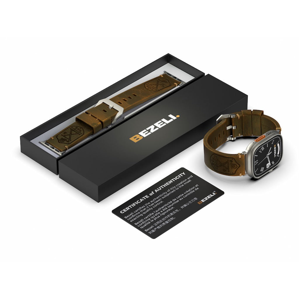 Bezeli Discount Code Titanium+Leather Band Bundle – Bezeli