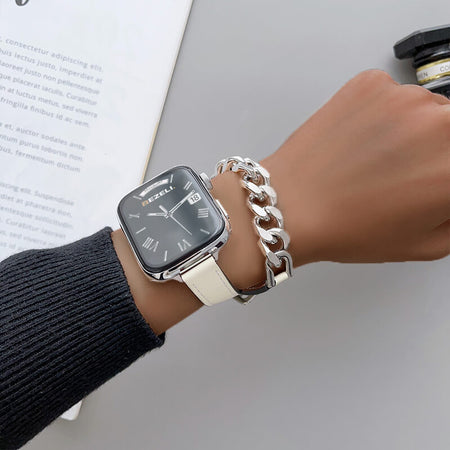 Leather Chain Strap for Apple Watch