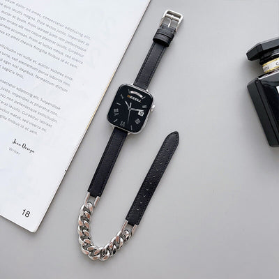 Leather Chain Strap for Apple Watch