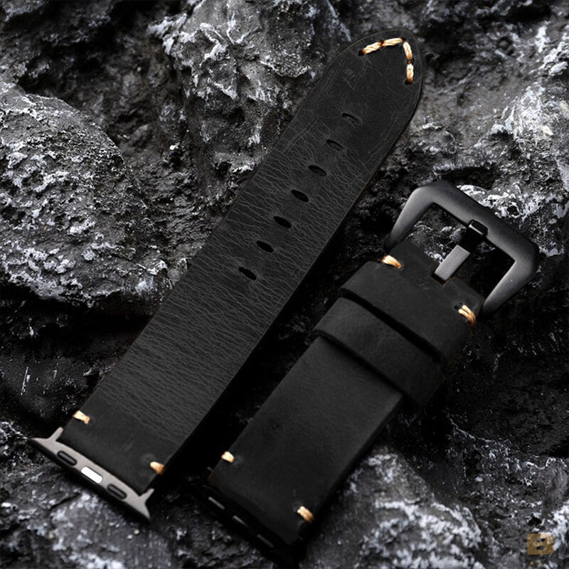 Vintage Leather Apple Watch Strap