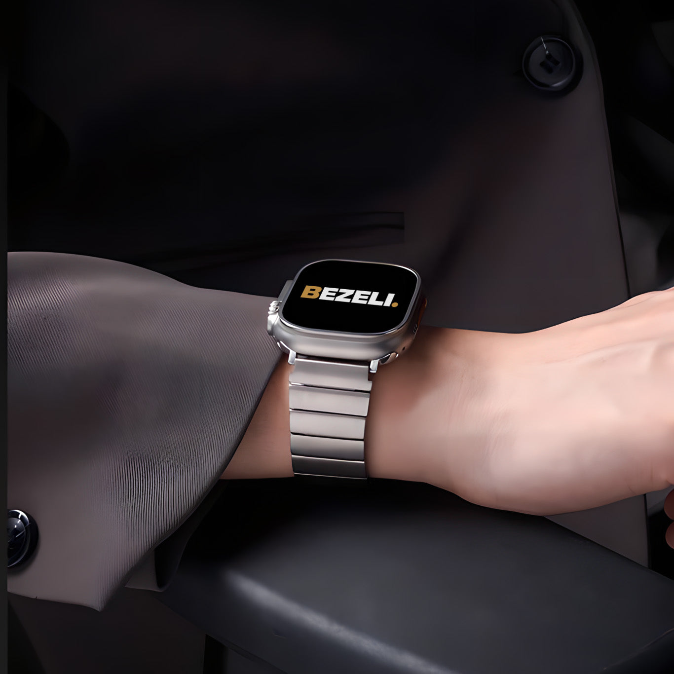 Bezeli Discount Code Titanium Link Bracelet – Bezeli