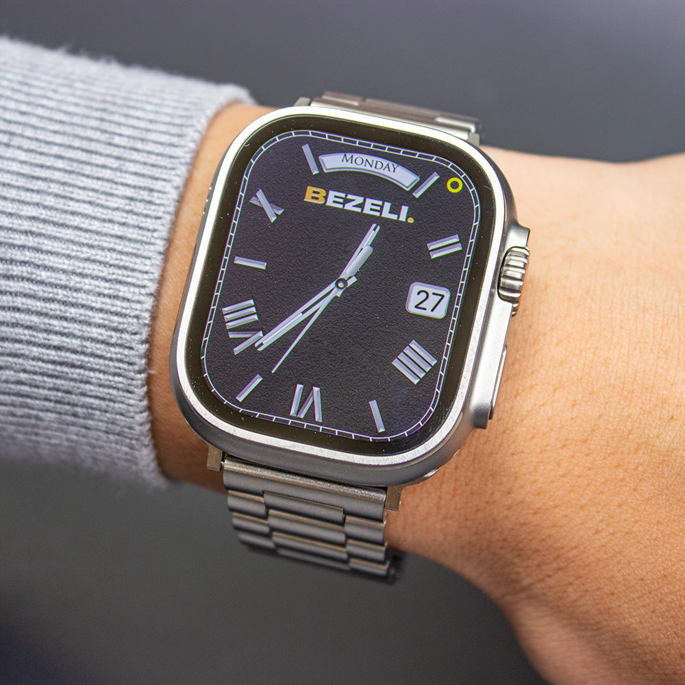 Classic Flashy Apple Watch Silicone Strap
