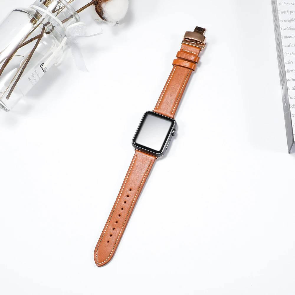 Classic Leather Strap for Apple Watch