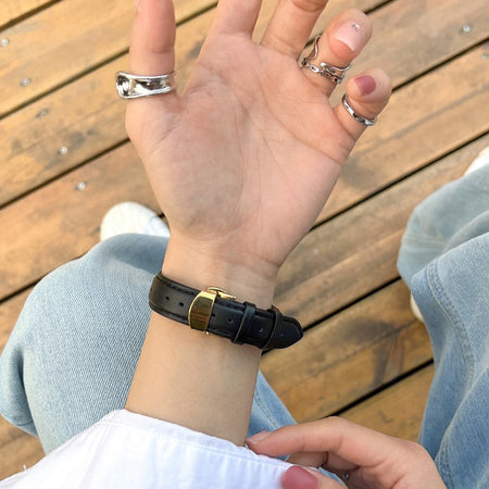 Slim Leather Strap for Apple Watch